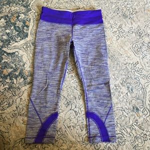 Lululemon cropped leggings